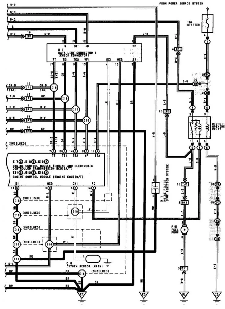 Wireing Diagram Forva 1996 Toyota Camry Distributor Rebuild