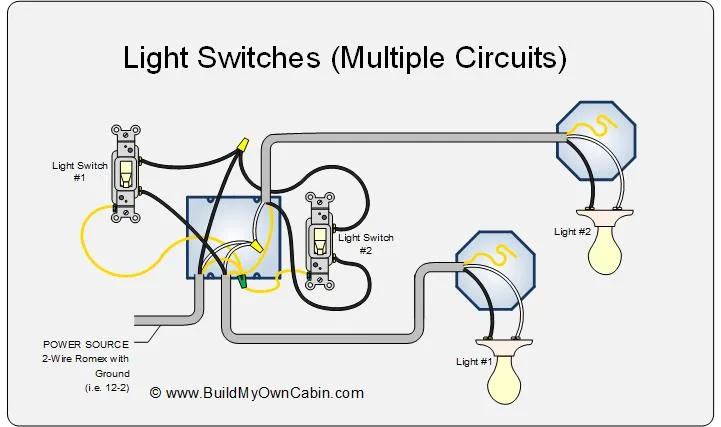 Wiring 2 3 Way Switches To Multiple Lights