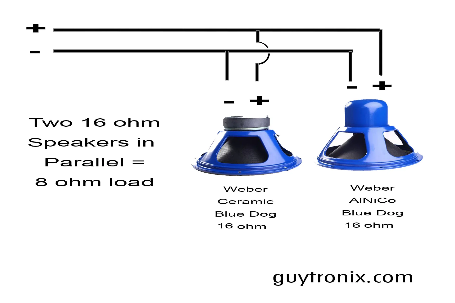Wiring 8 Ohm Speakers To 4 Ohm