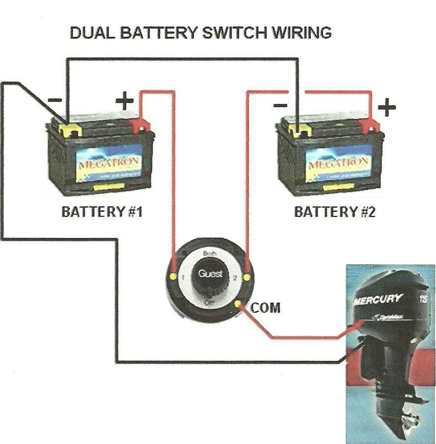Wiring A Boat Battery Switch Blue Sea Battery Switch Wiring