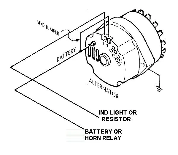 Wiring A Delco Alternator