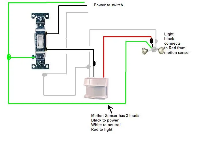 Wiring A Motion Sensor