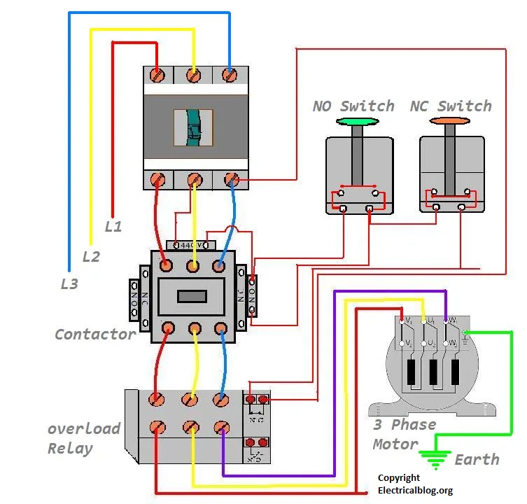 Wiring A Motor Starter