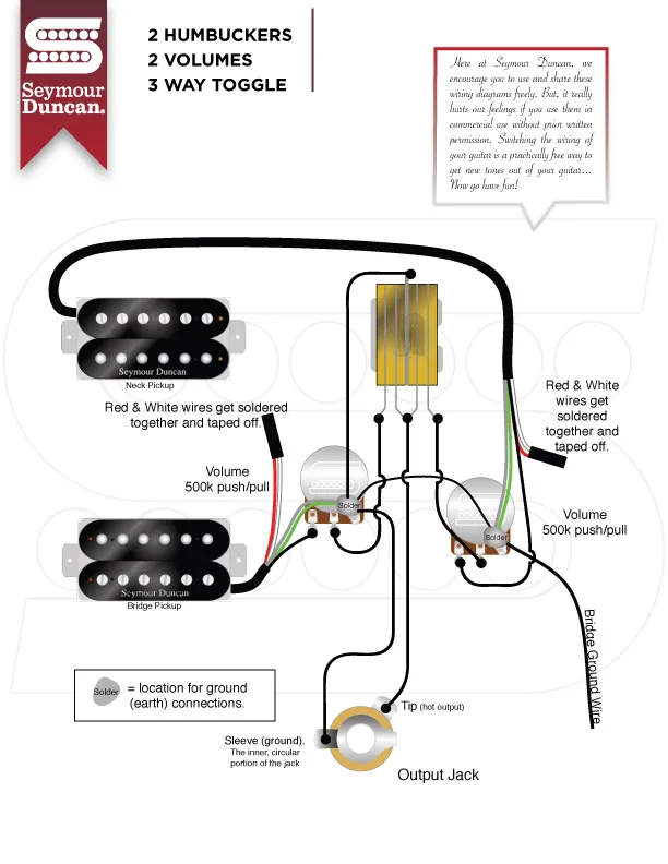 Wiring A Single Humbucker Pickup