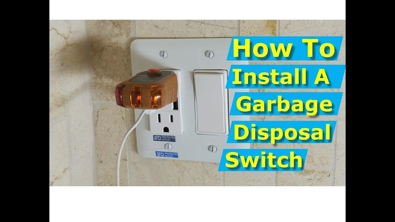 Wiring A Switch For A Garbage Disposal Disposal Wiring Outle