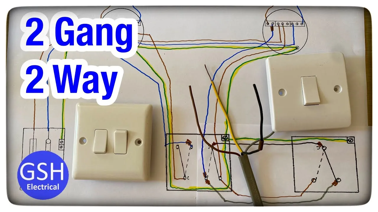 Wiring A Two Gang Light Switch Uk