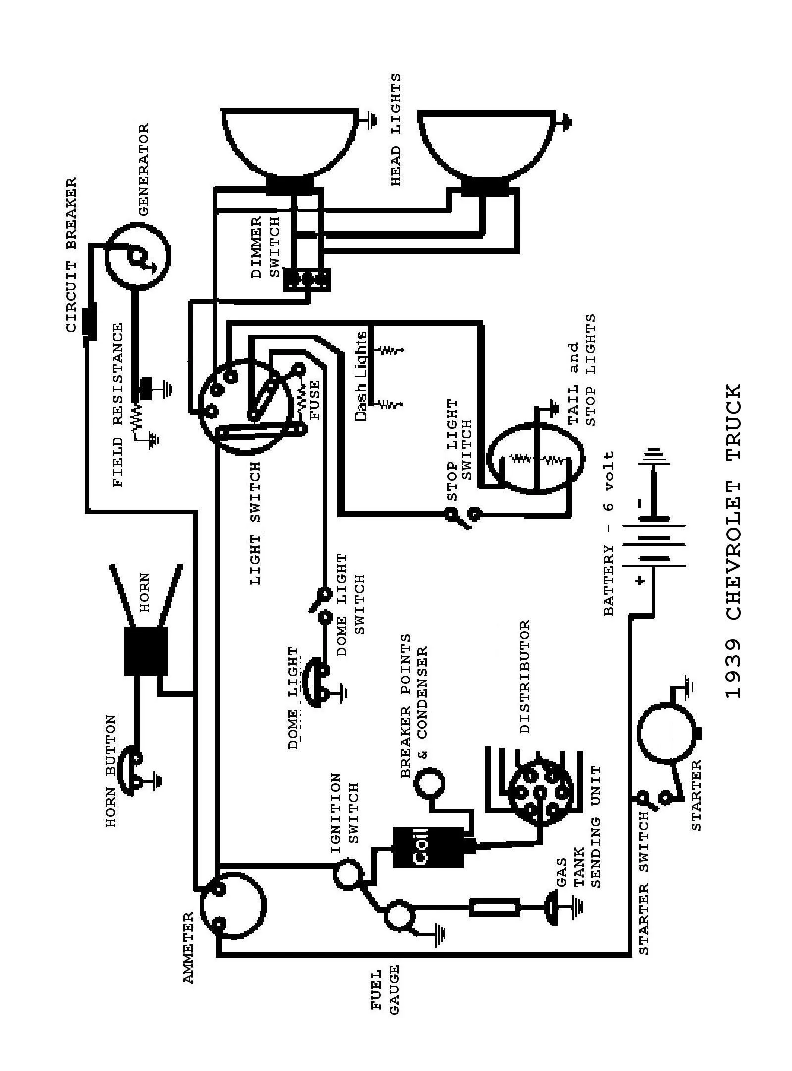 Wiring Diagram 1940 Ford