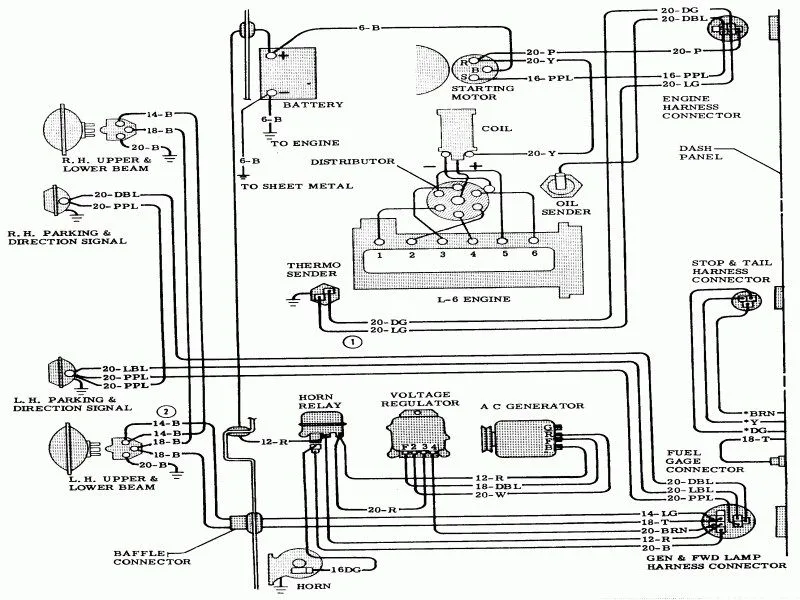 Wiring Diagram 1963 Chevy Nova