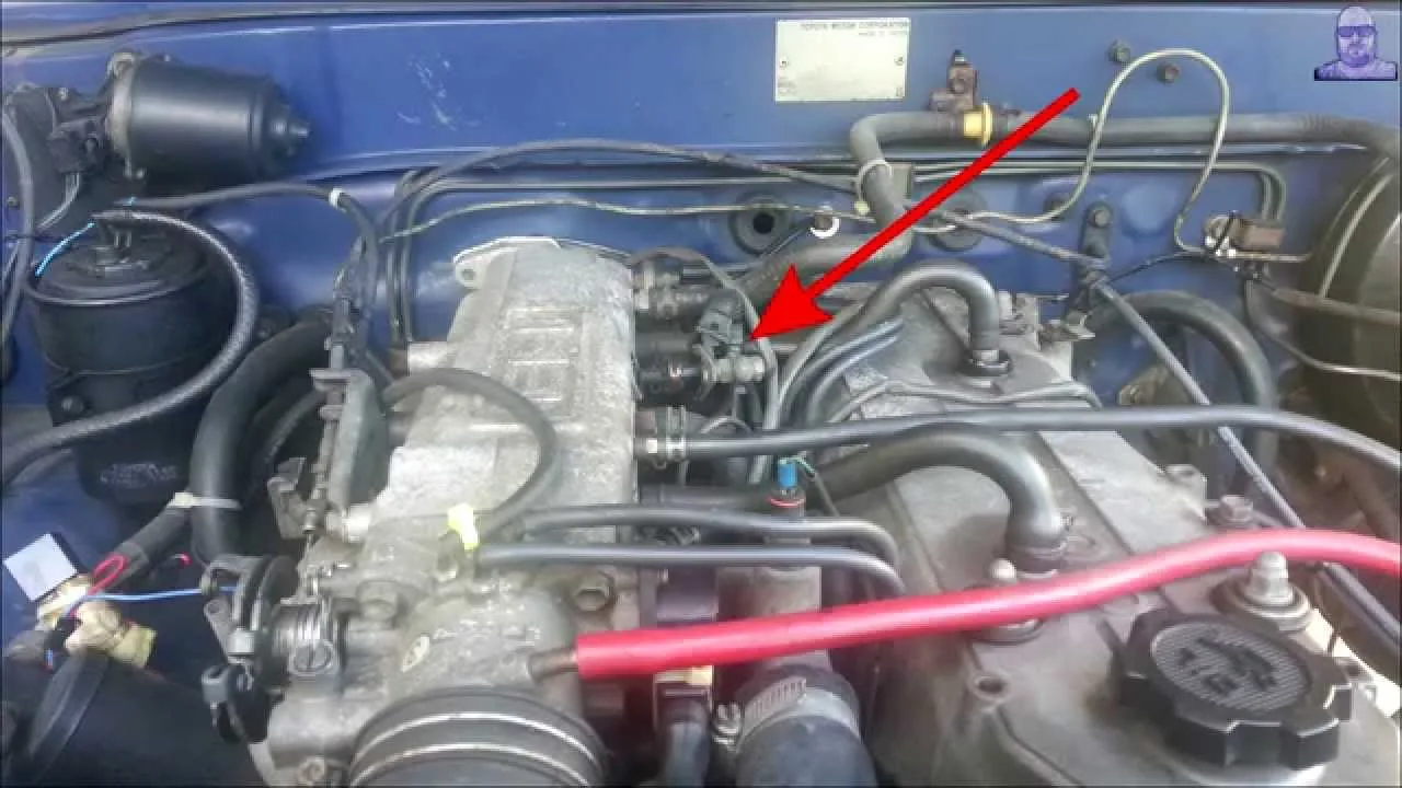 Wiring Diagram 1986 Toyota Engine 22Rte Re Efi System