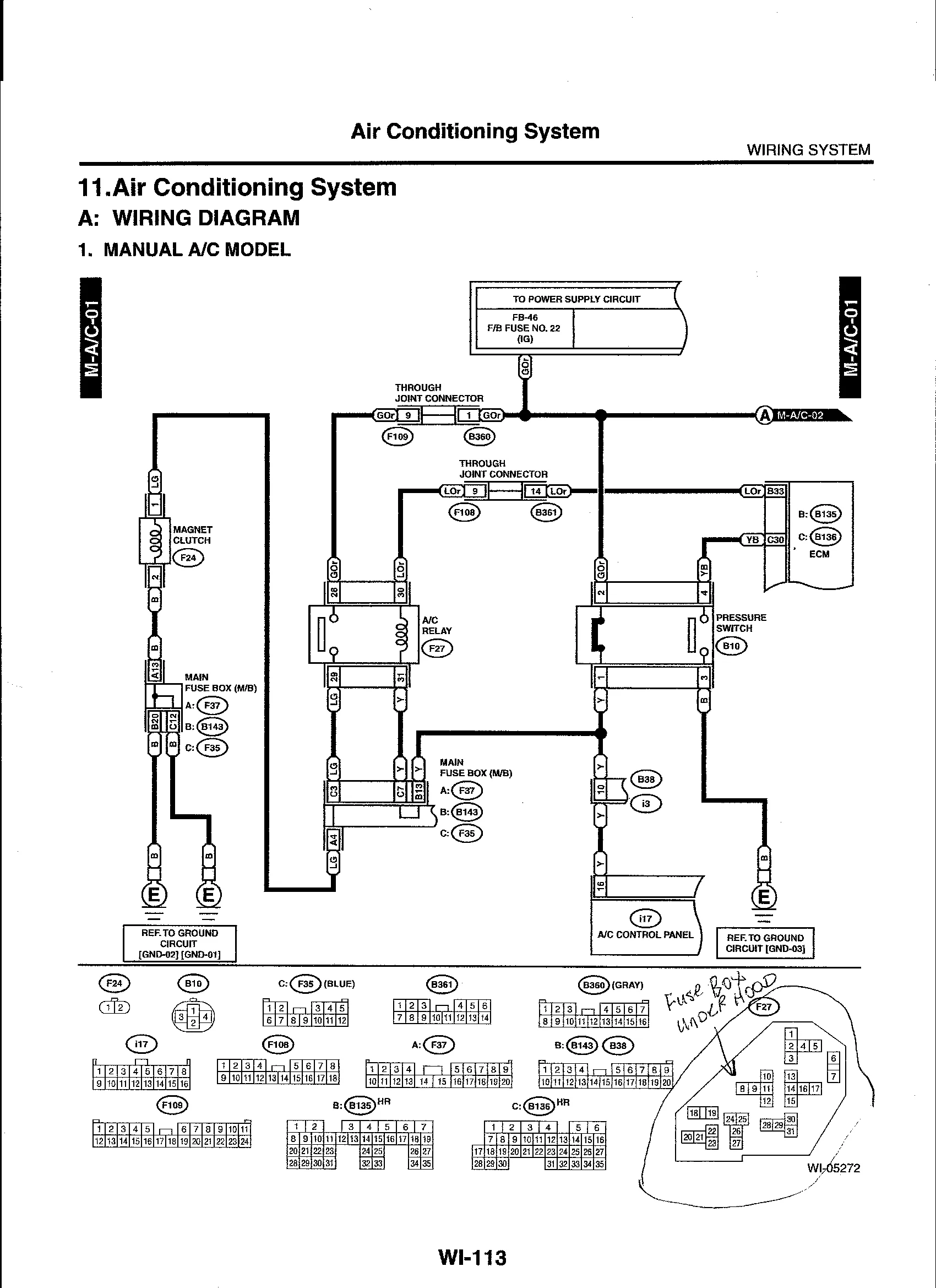 Wiring Diagram 1999 Subaru Forester Wiring Diagram