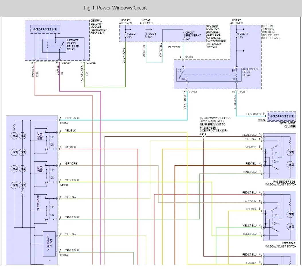 Wiring Diagram 2002 Ford Explorer Images