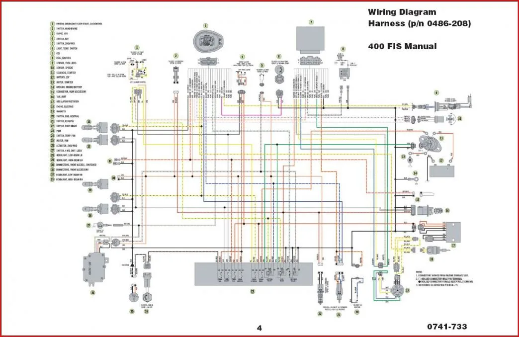 Wiring Diagram Arctic Cat Snowmobile Wiring Diagram
