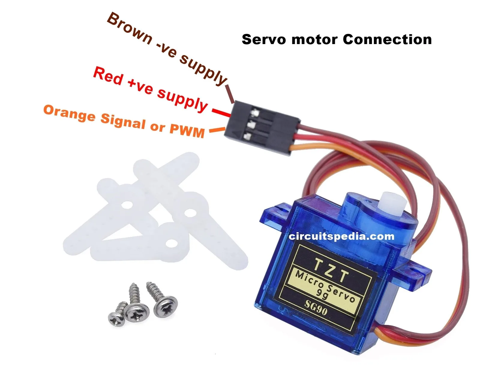 Wiring Diagram Arduino Servos External Power 6V 650Ma Tubo E