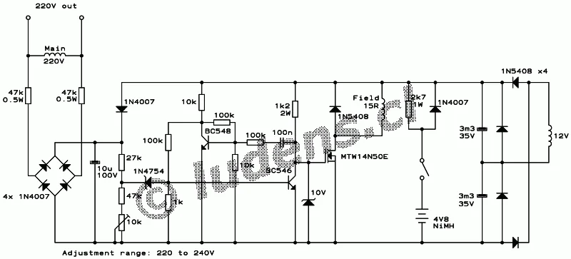 Wiring Diagram Avr Generator Wiring Digital And Schematic