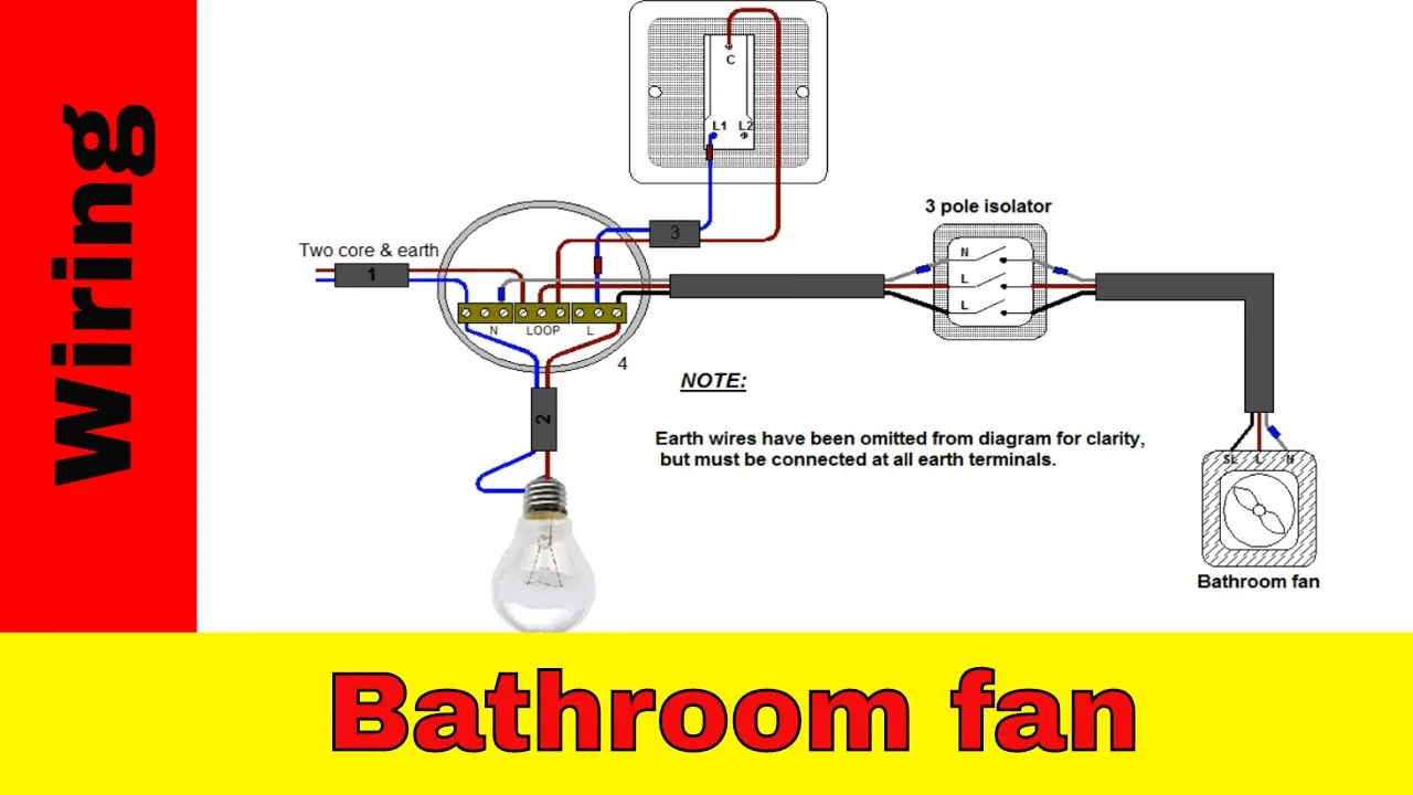 Wiring Diagram Bathroom Extractor Fan Timer