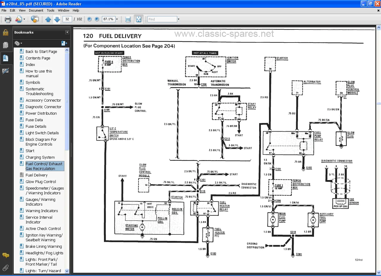 Wiring Diagram Bmw E46 320D