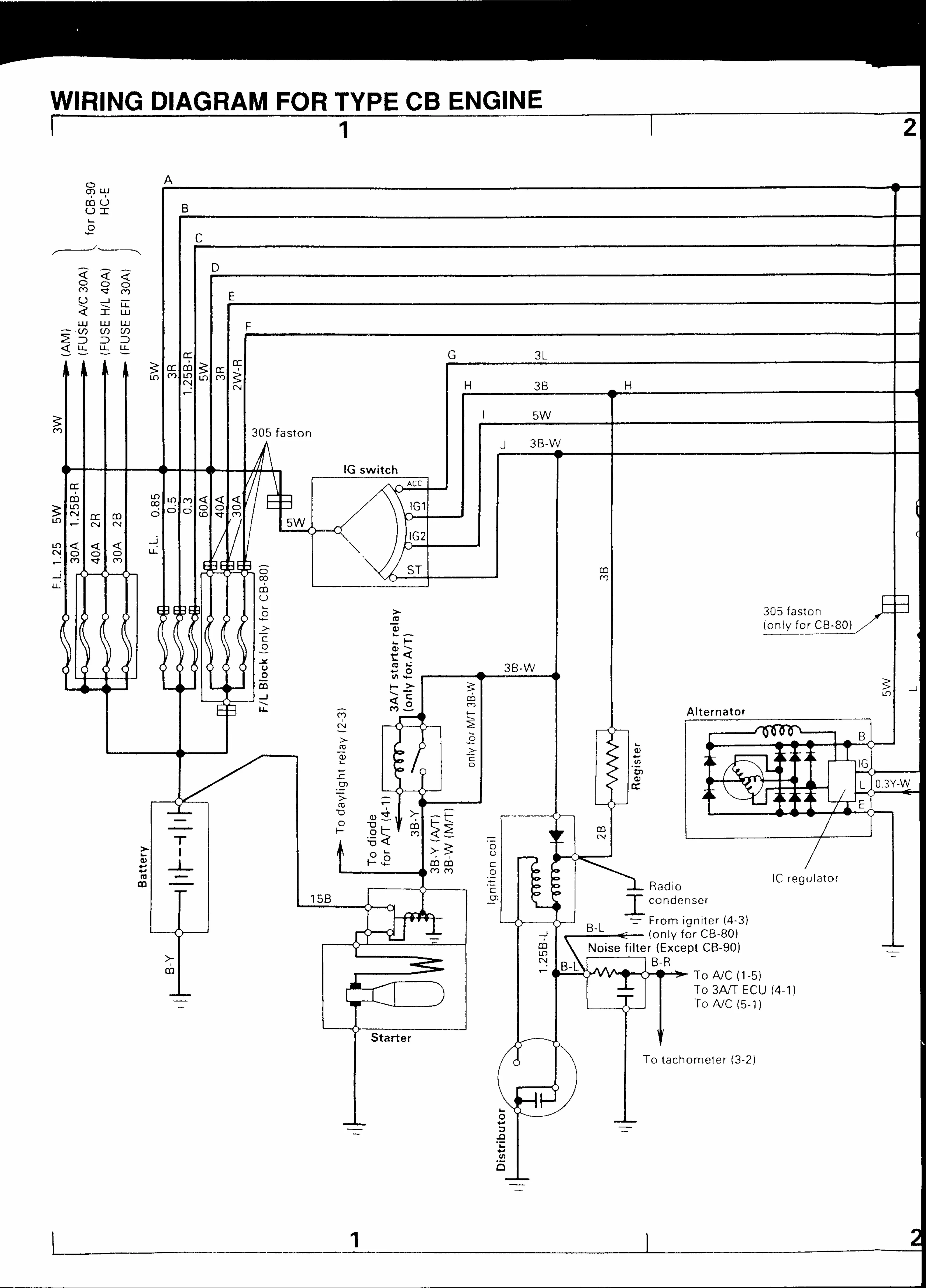 Wiring Diagram Daihatsu Charade Wiring Diagram