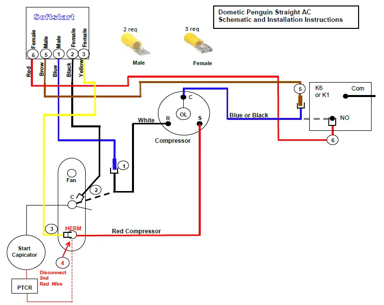 Wiring Diagram Dometic Air Conditioner