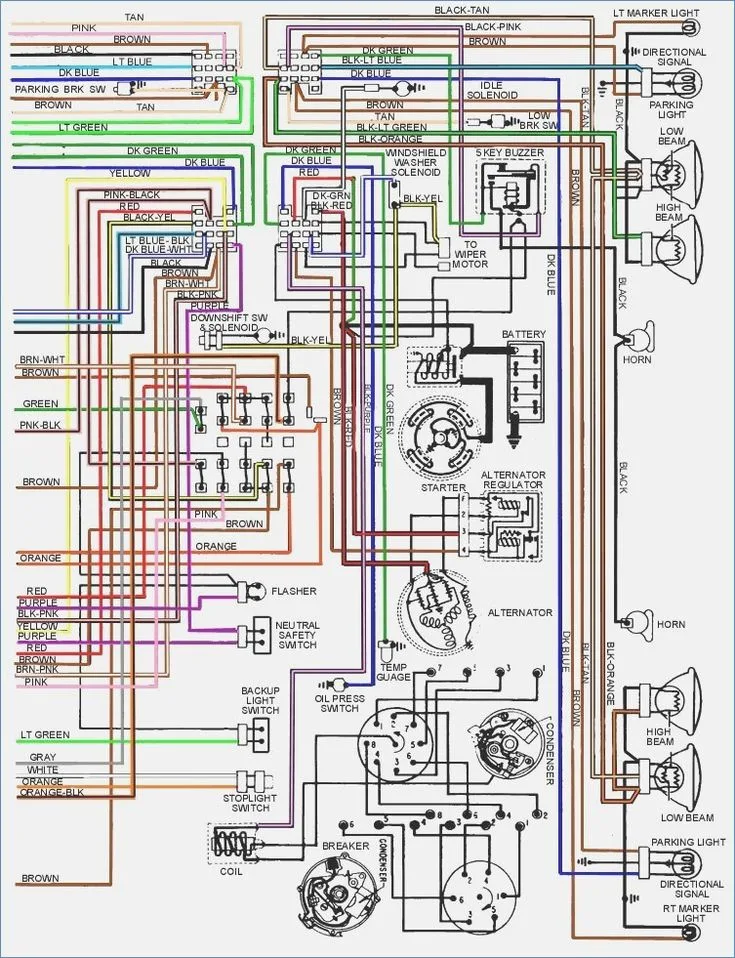 Wiring Diagram For 1967 Pontiac Gto
