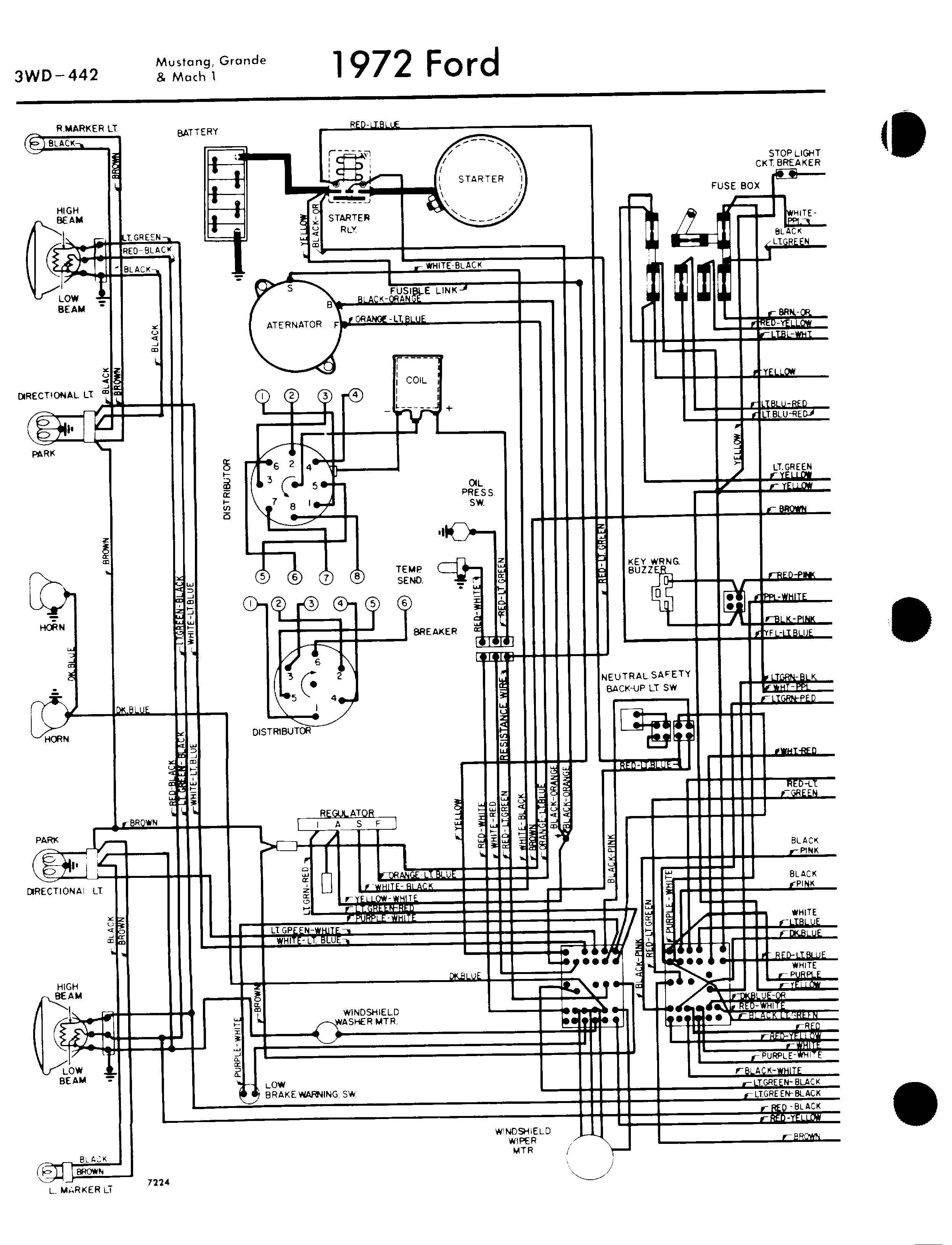 Wiring Diagram For 1969 Ford Mustang