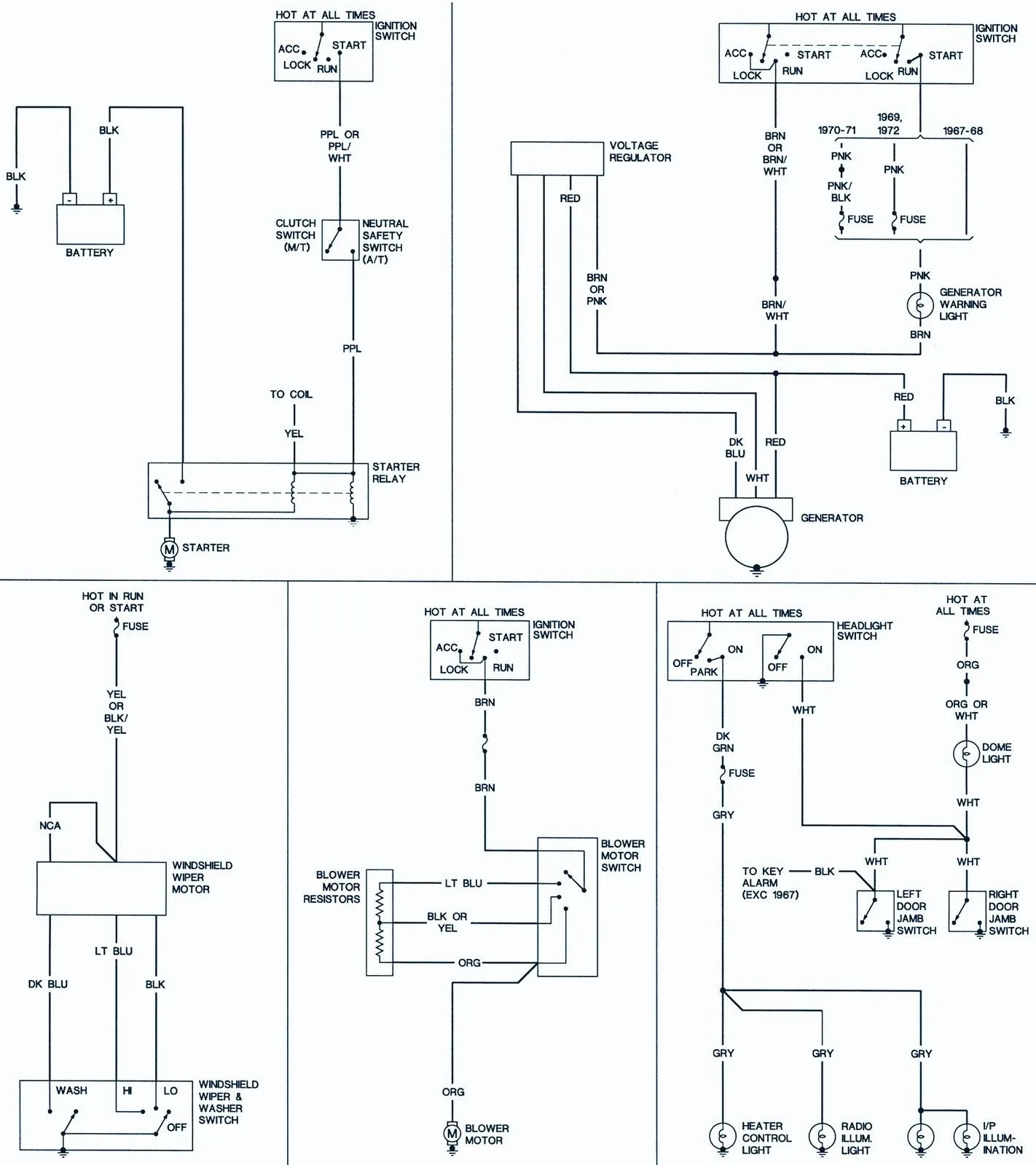 Wiring Diagram For 1970 Chevelle