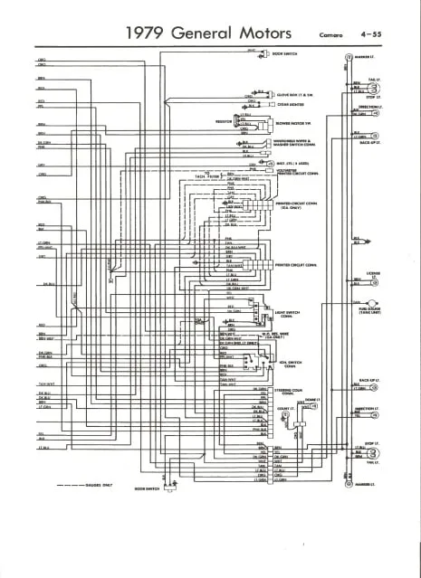 Wiring Diagram For 1980 Camaro Wiring Diagram