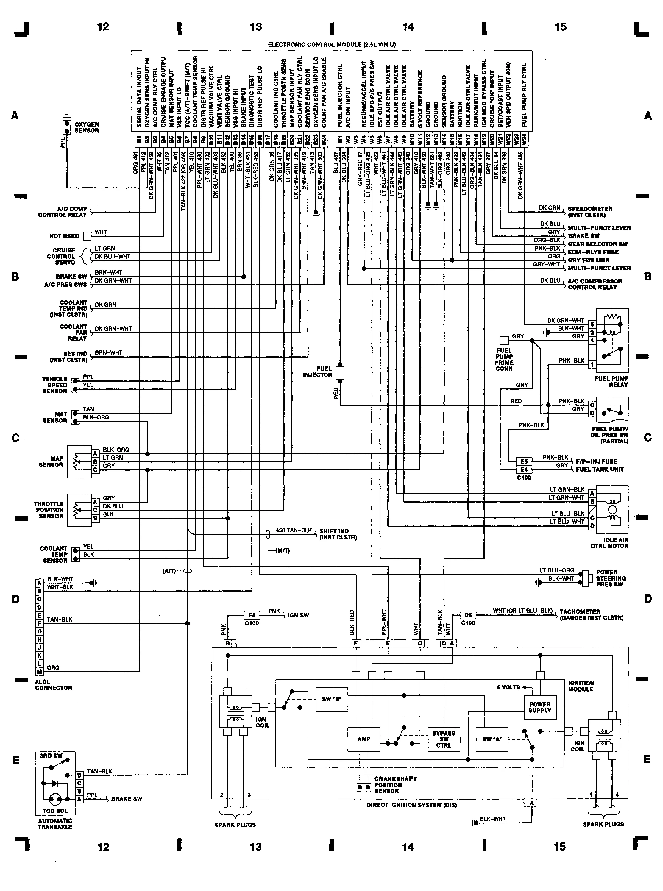 Wiring Diagram For 2001 Pontiac Grand Am Stereo