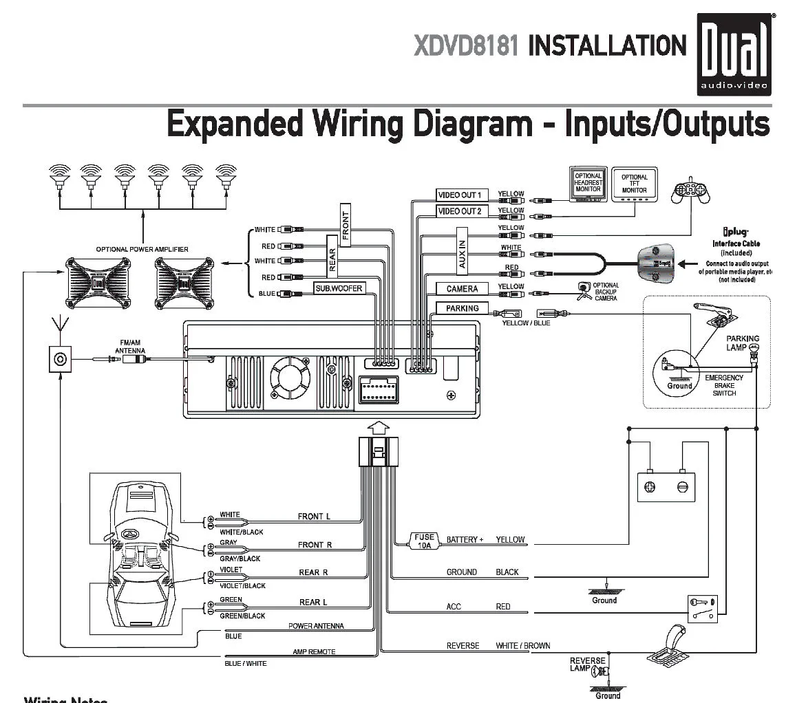 Wiring Diagram For A Jvc Car Stereo Wiring Diagram And Schematic