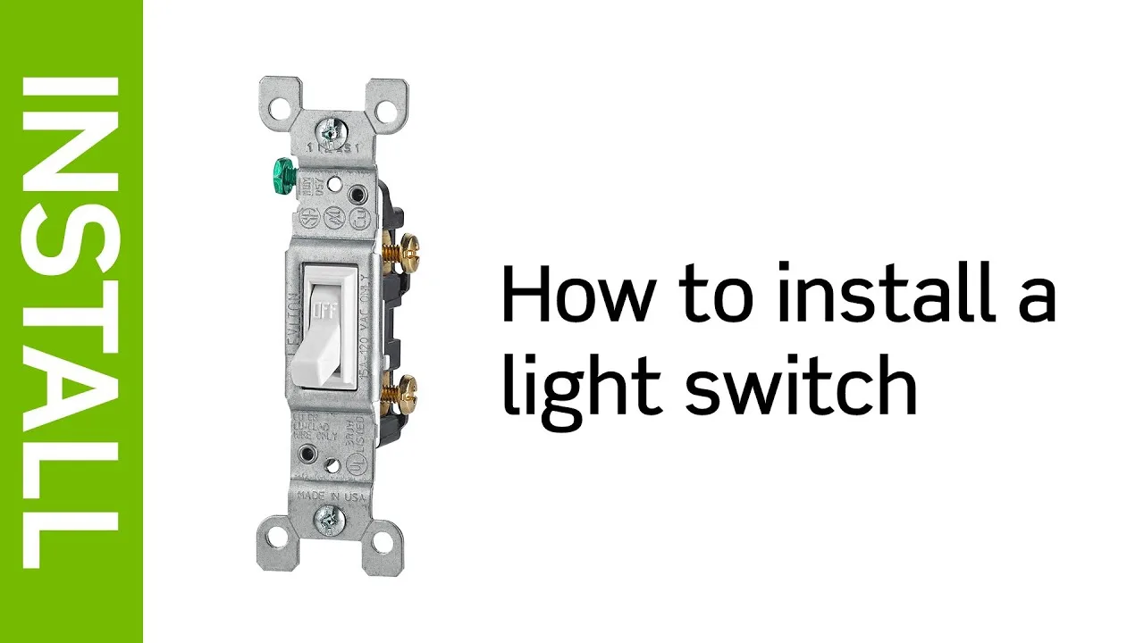 Wiring Diagram For A Single Pole Light Switch