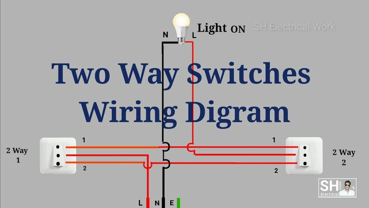 Wiring Diagram For A Two Way Switch