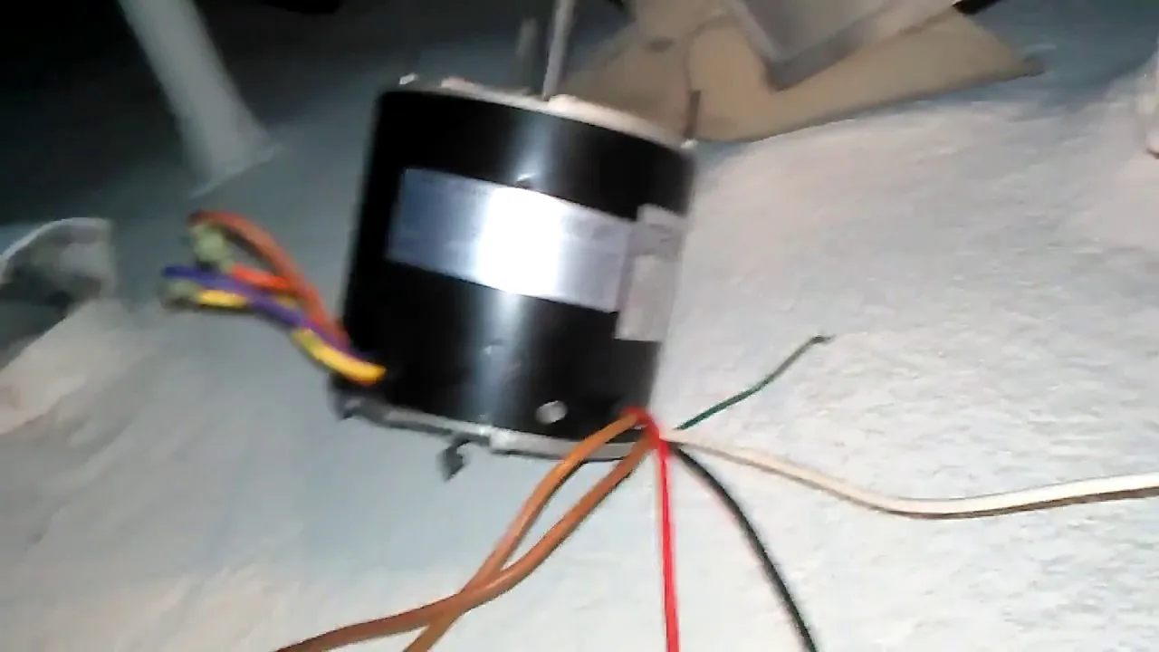Wiring Diagram For Ac Condenser Fan Motor