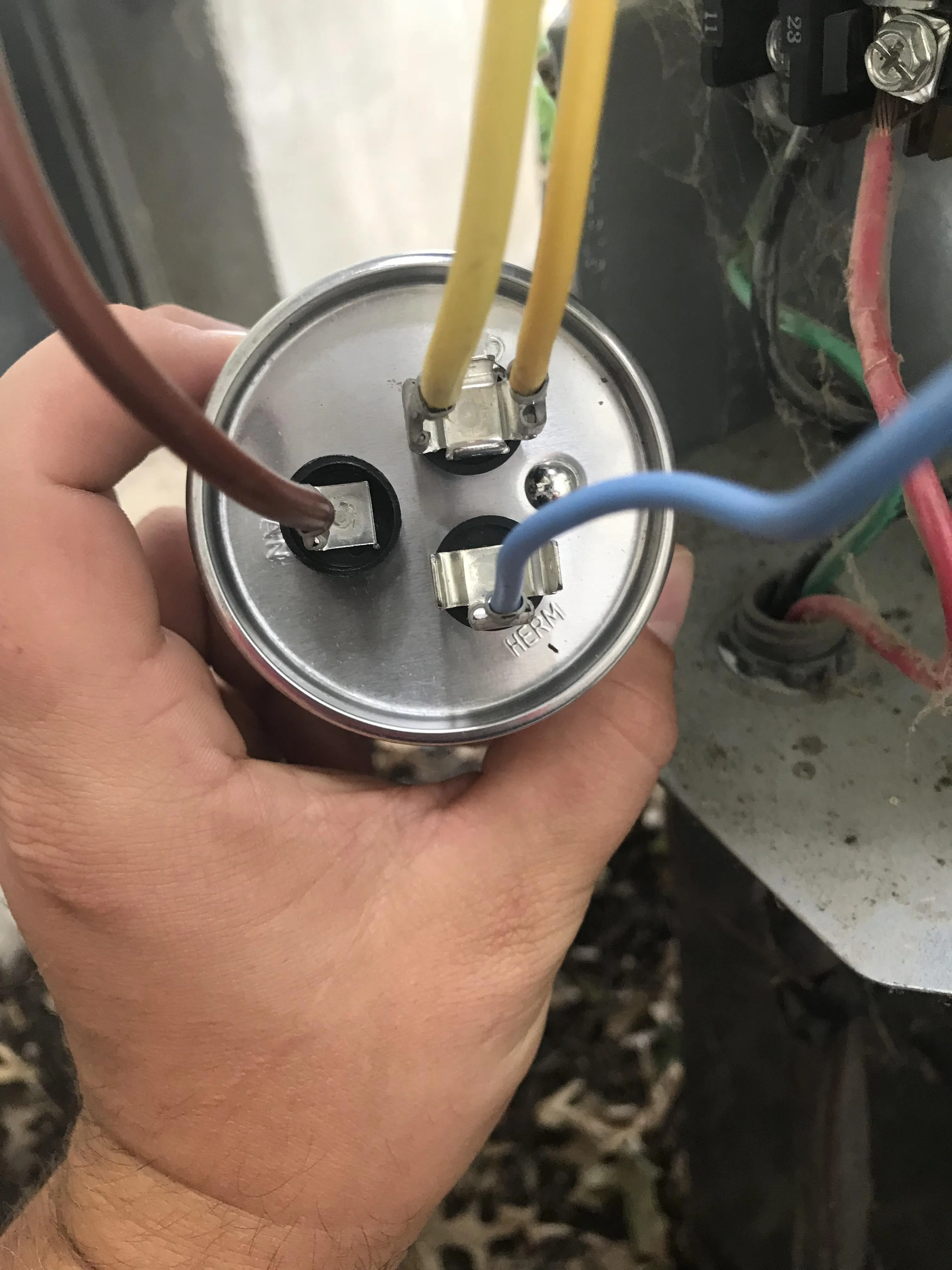 Wiring Diagram For Ac Unit Capacitor Wiring Flow Sche