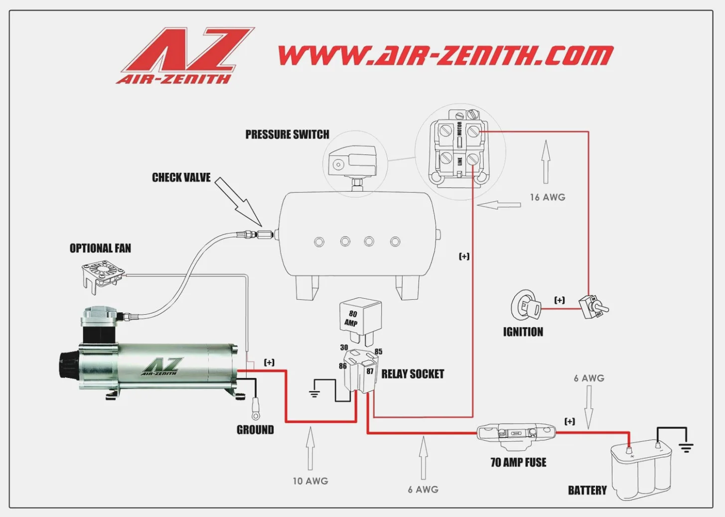 Wiring Diagram For Air Compressor Motor