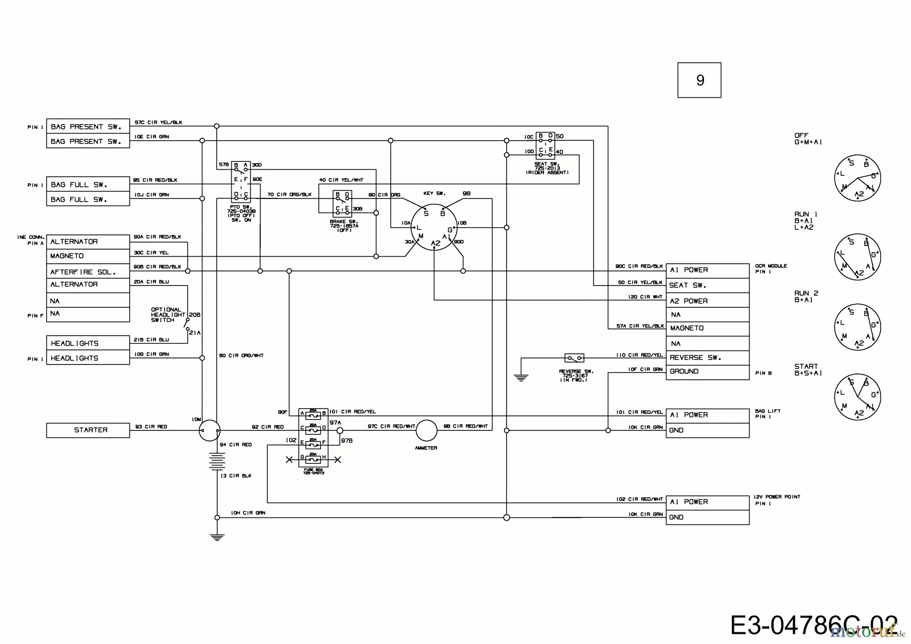 Wiring Diagram For Bolens Lawn Tractor Wiring Diagram