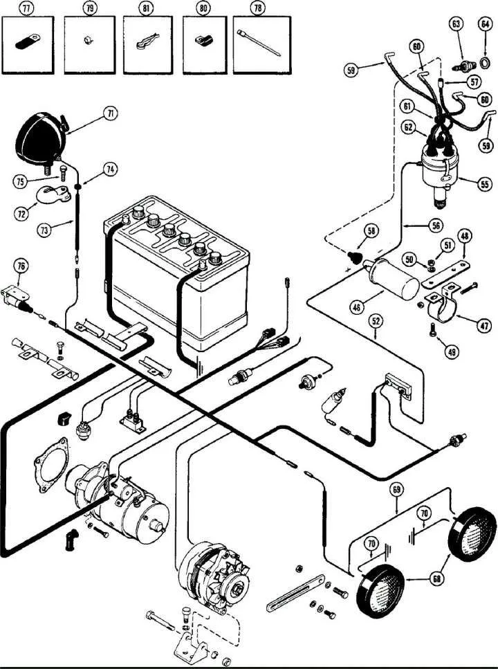 Wiring Diagram For Case 446 Garden Tractor