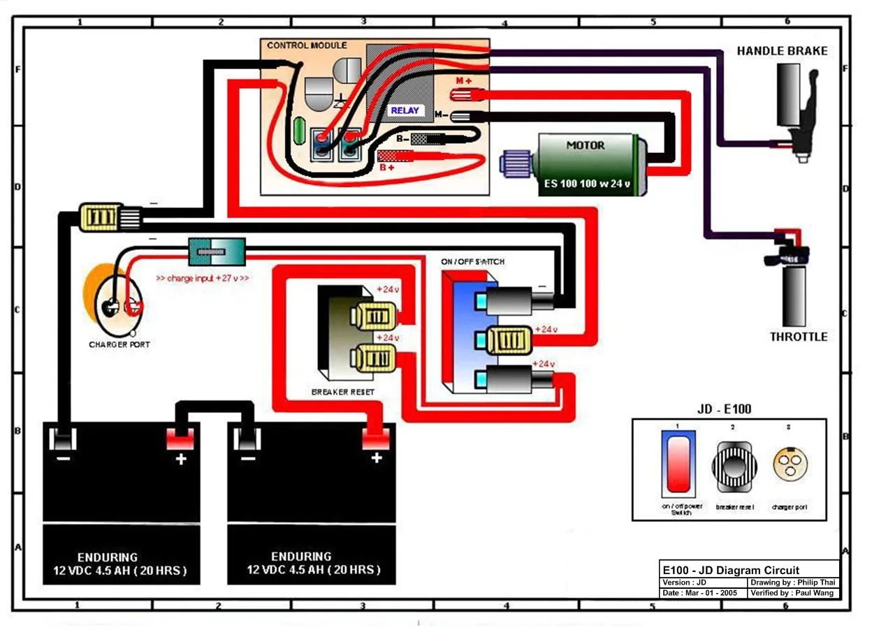 Wiring Diagram For Electric Scooter