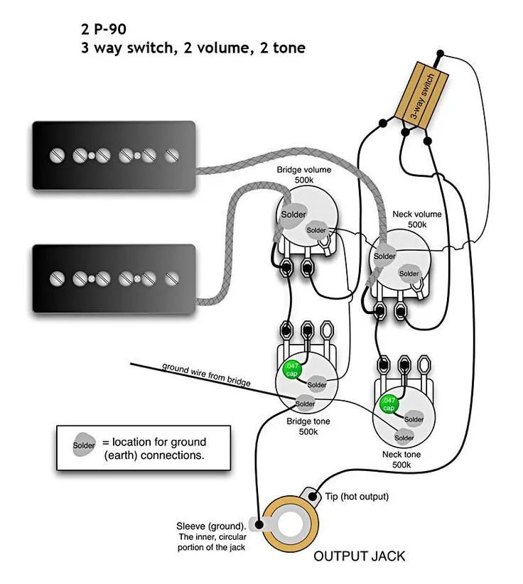 Wiring Diagram For Epiphone Les Paul
