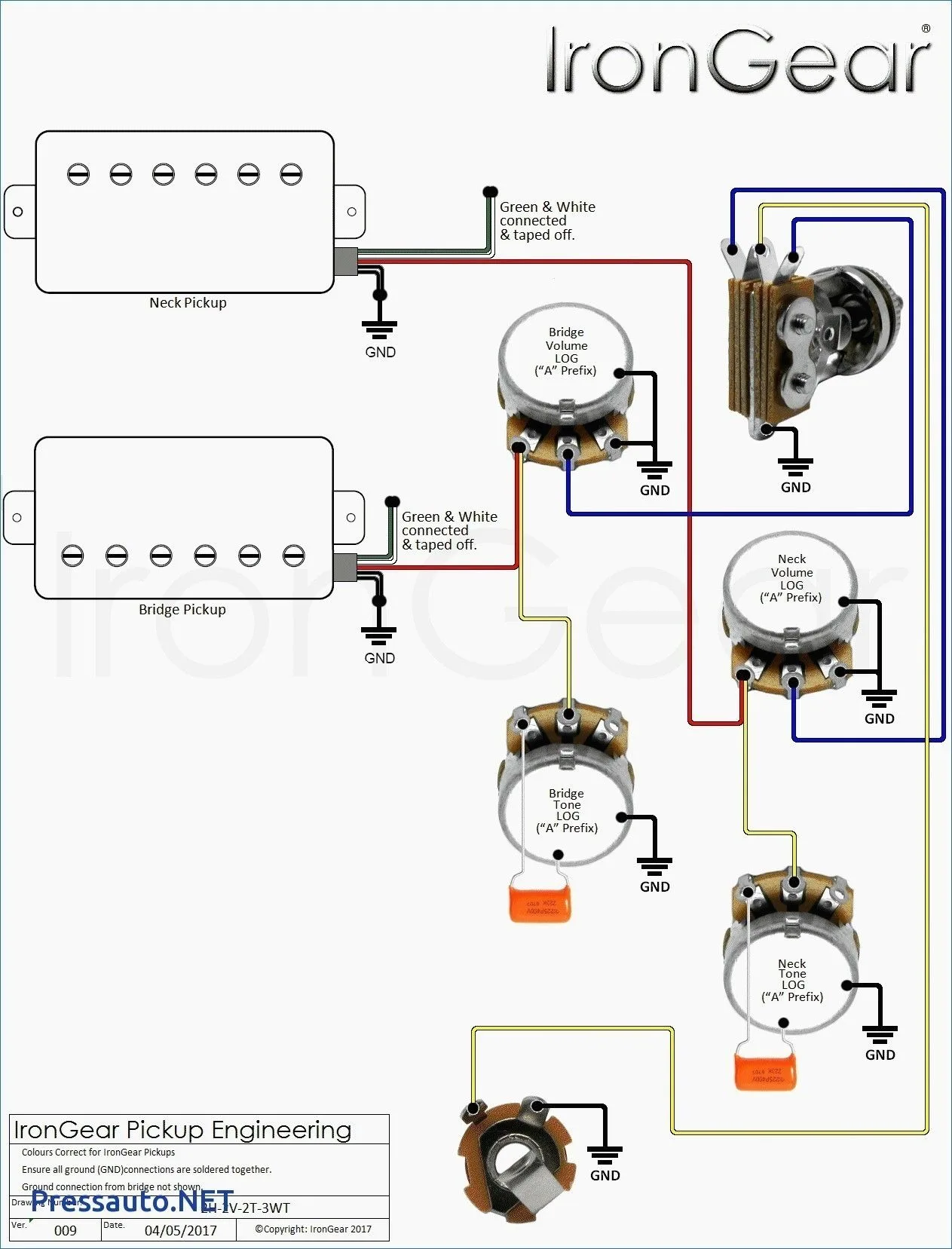 Wiring Diagram For Epiphone Les Paul