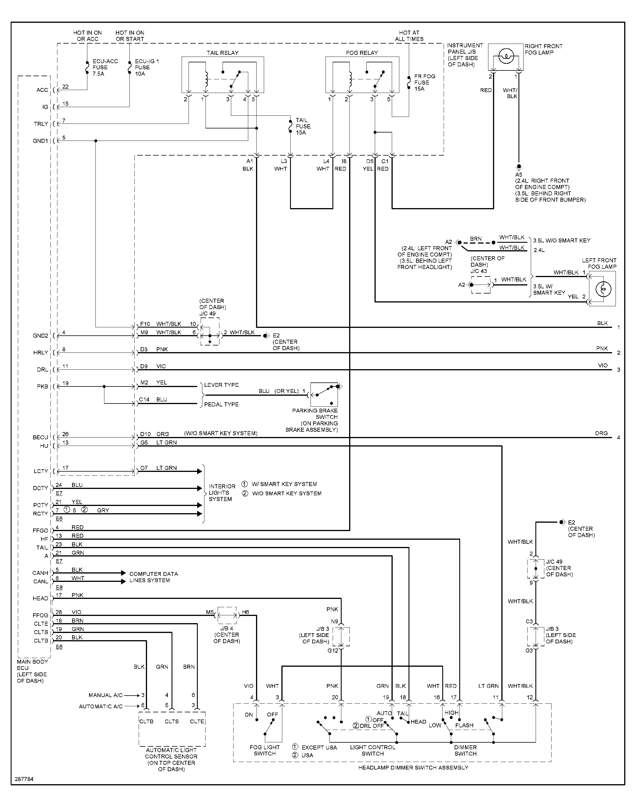 Wiring Diagram For Fog Lights Collection