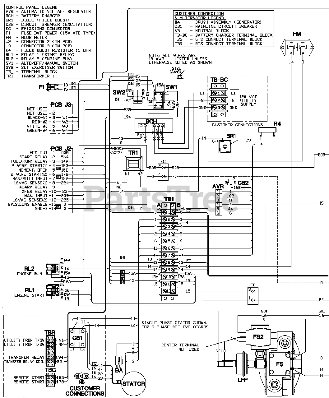 Wiring Diagram For Generac Generator Wiring Digital And Schematic
