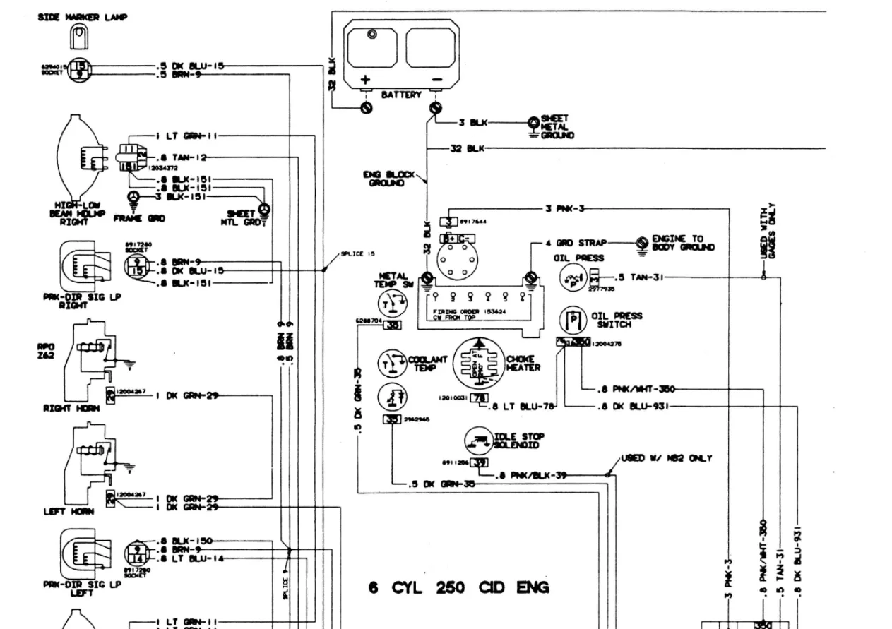 Wiring Diagram For Headlights