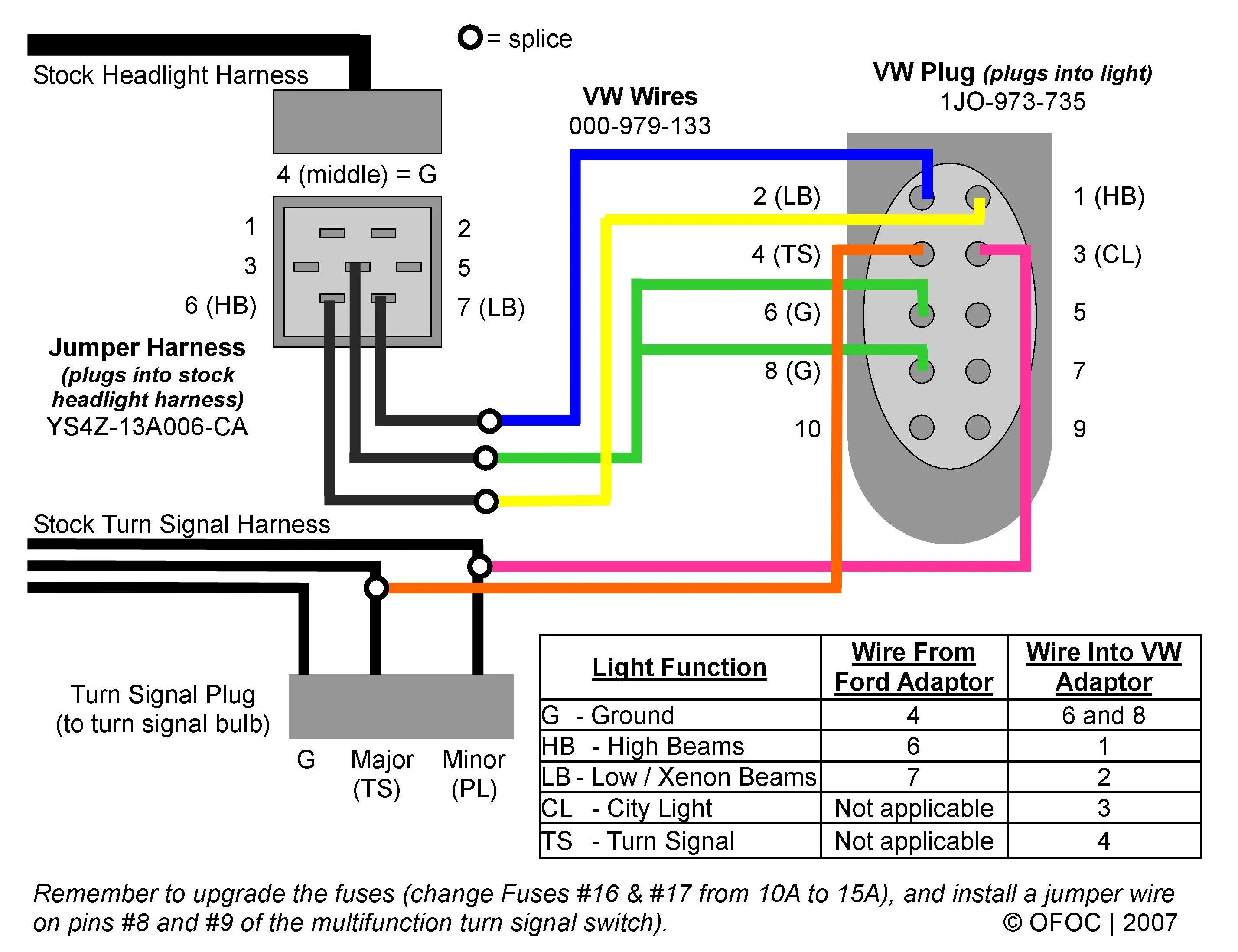 Wiring Diagram For Headlights