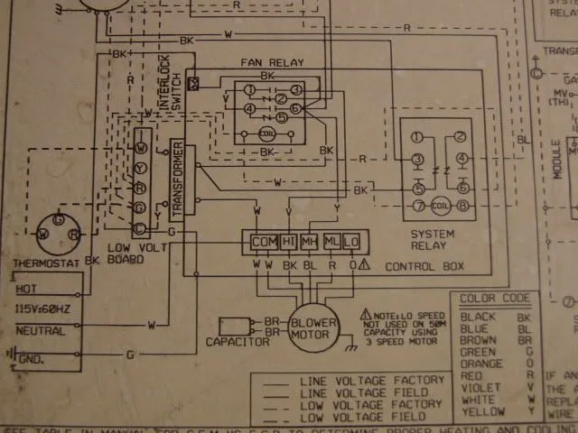 Wiring Diagram For Heil Furnace