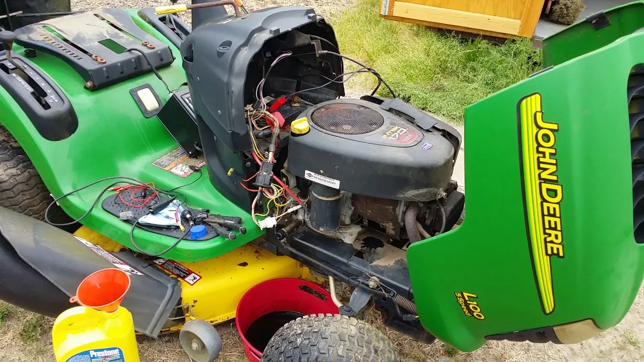 Wiring Diagram For John Deere L110