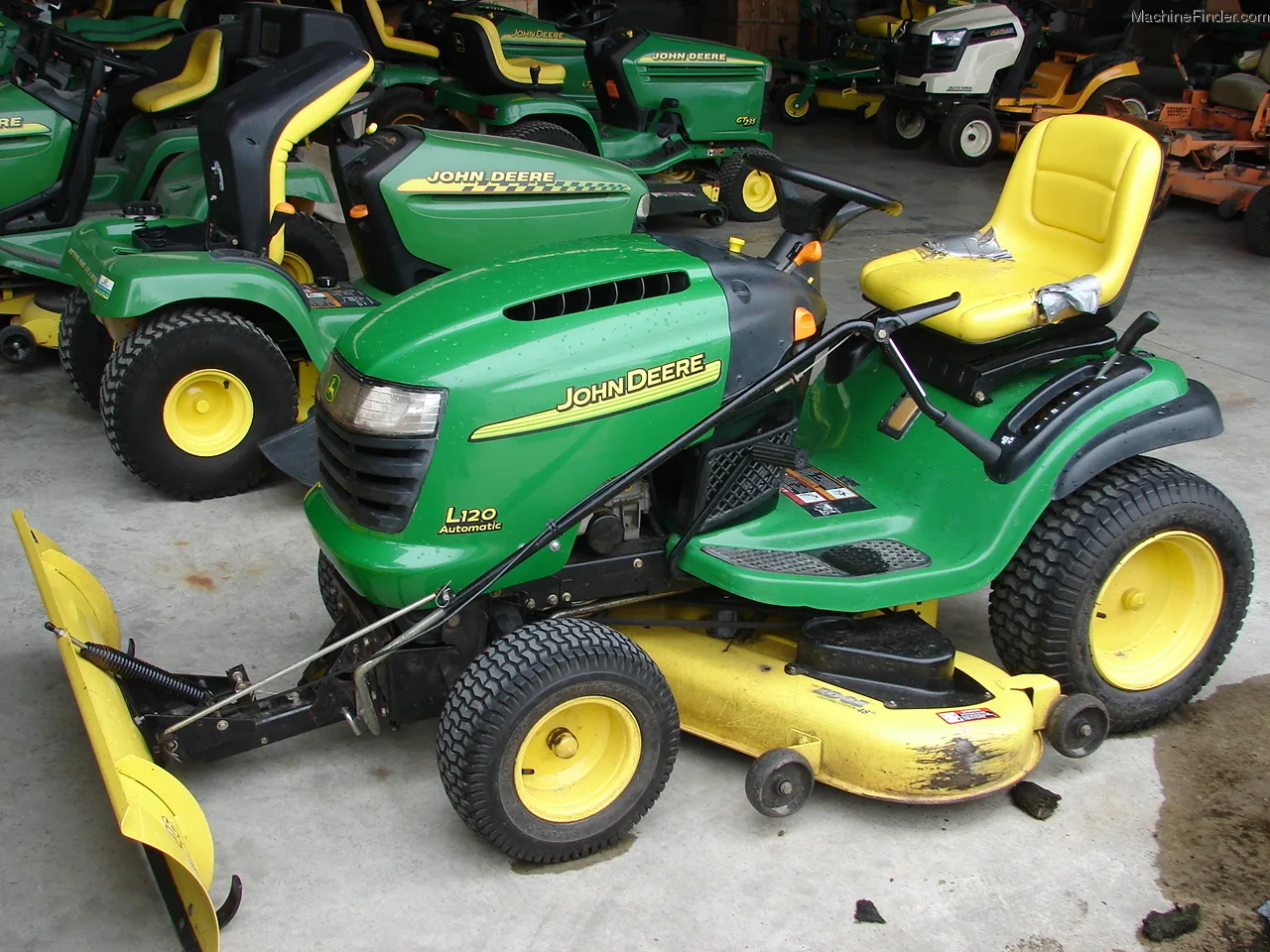 Wiring Diagram For John Deere L120 Lawn Tractor