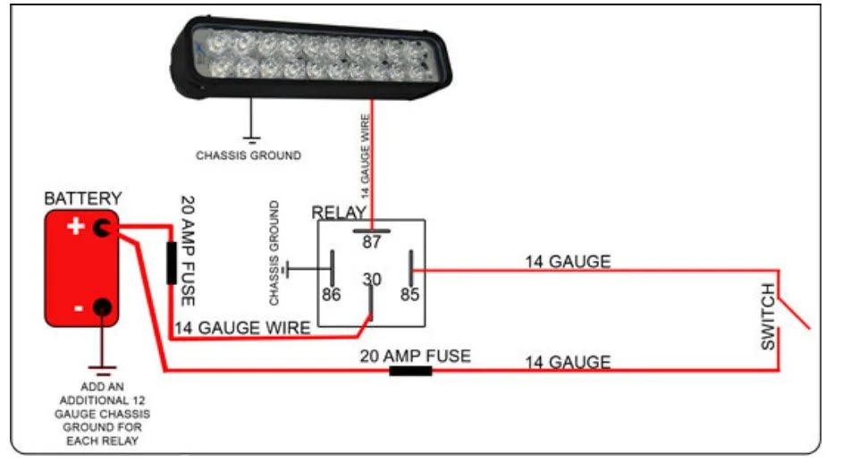 Wiring Diagram For Light Bar