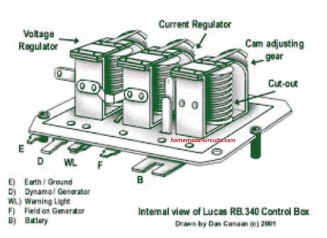Wiring Diagram For Lucas Voltage Regulator Wiring Diagram