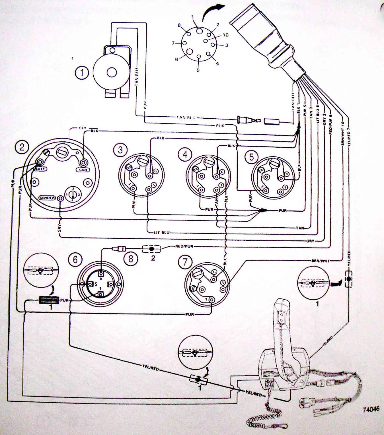 Wiring Diagram For Mercruiser Inboard