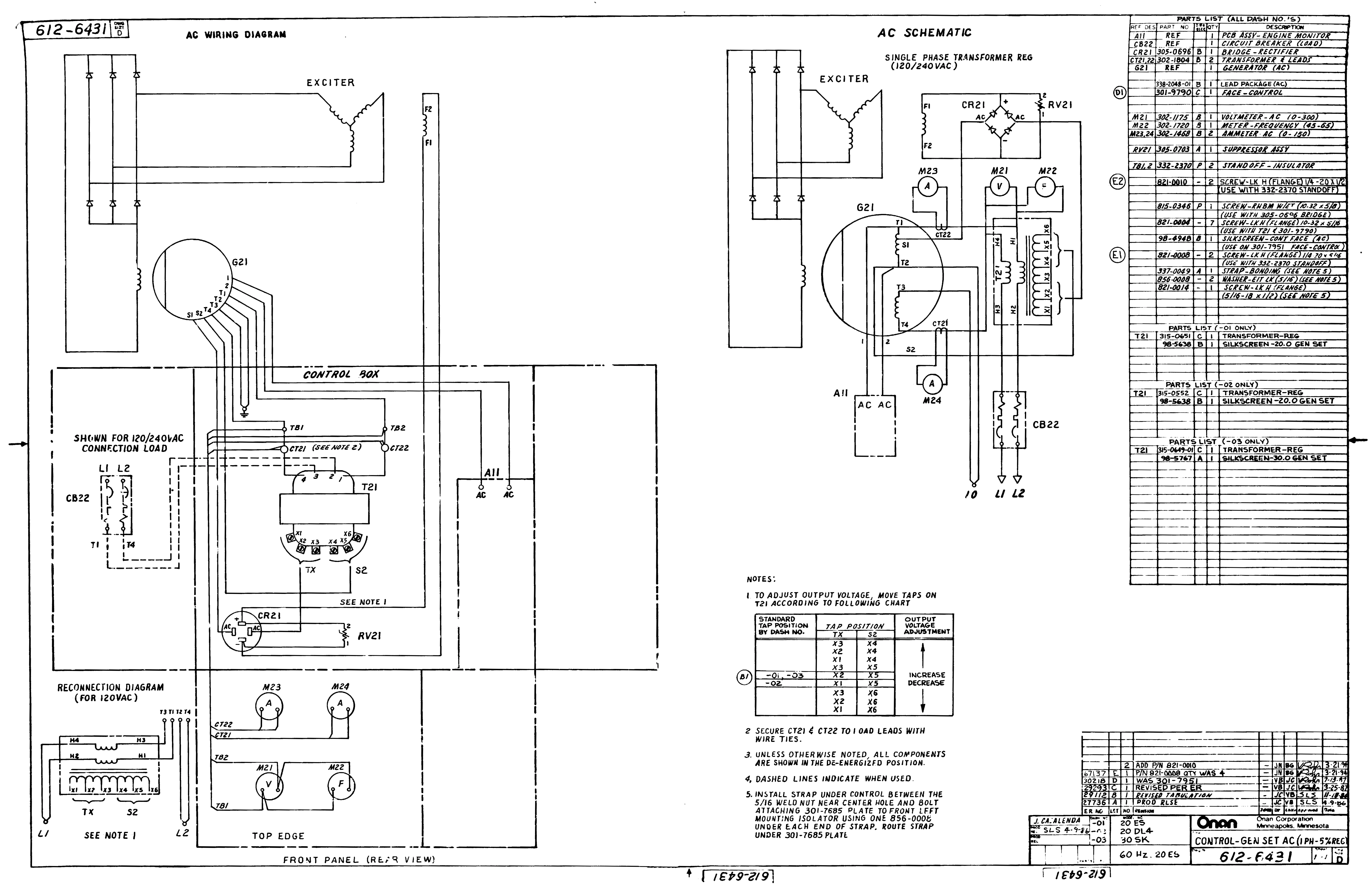 Wiring Diagram For Onan Rv Generator