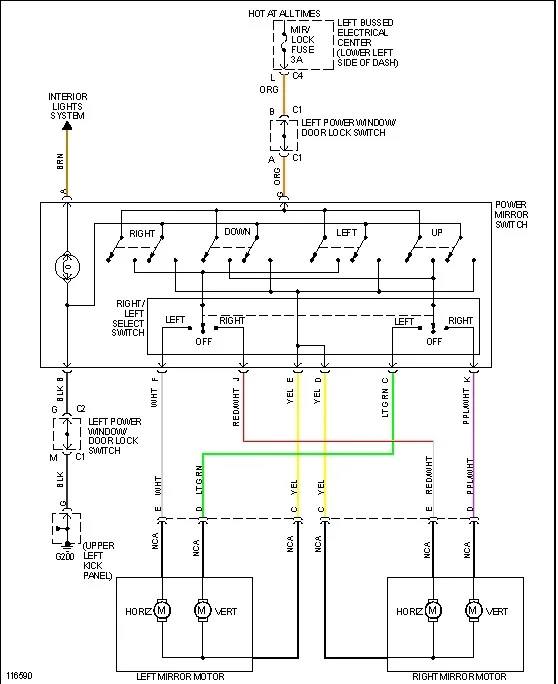 Wiring Diagram For Power Window 1988 Chevy Silverado Collection